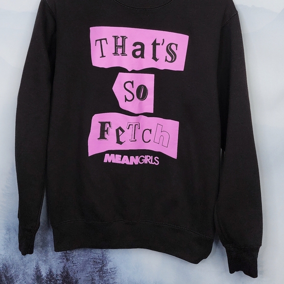 Mean Girls That's So Fetch Crewneck Sweatshirt Women's XS - Picture 3 of 12